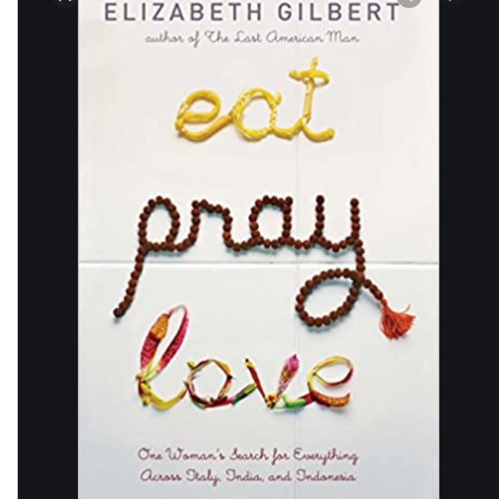 SOLD Pray Love Book By Elizabeth Gilbert
